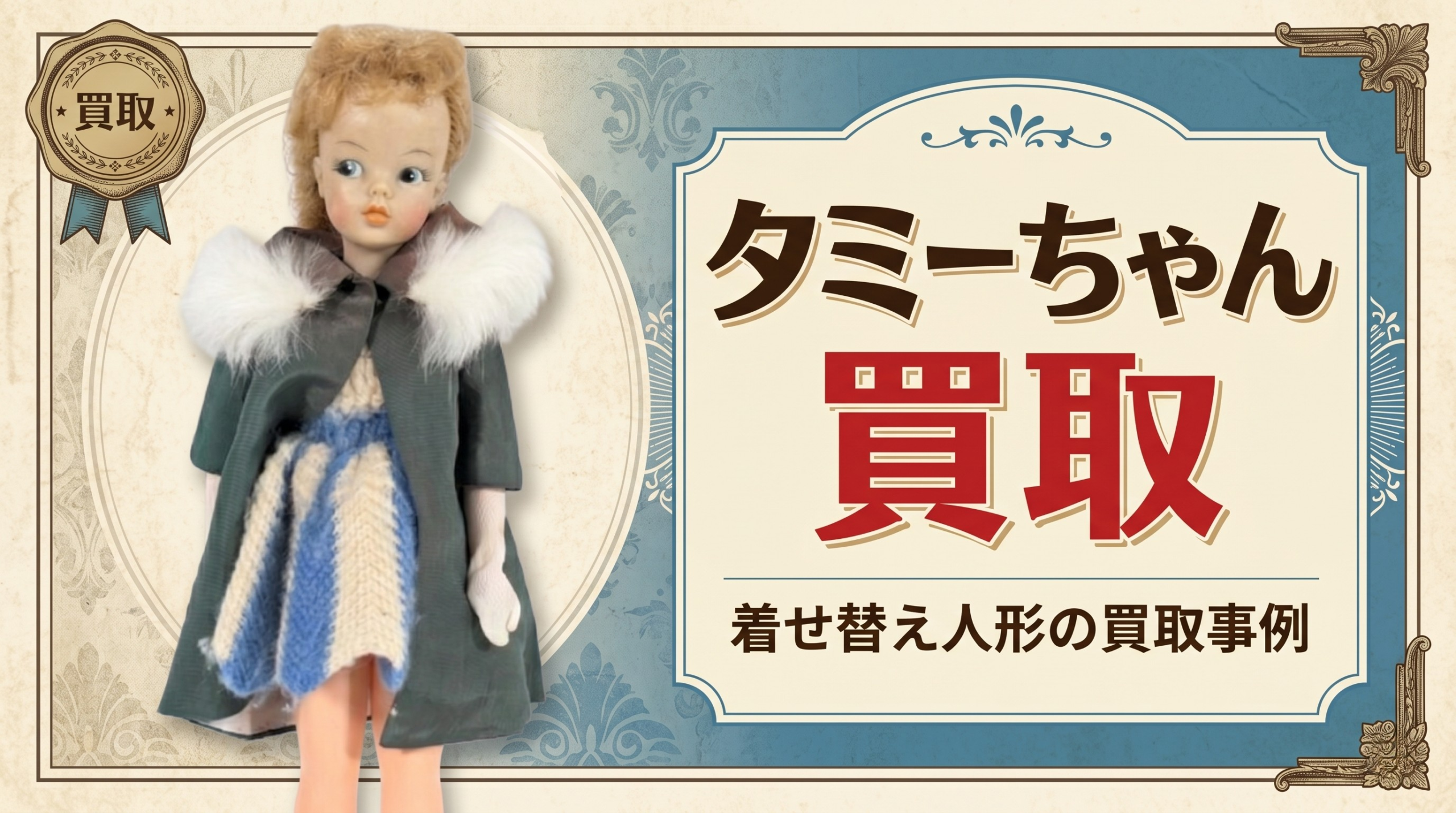 タミーちゃん 買取｜あきなや埼玉支店の買取事例をご紹介！着せ替え